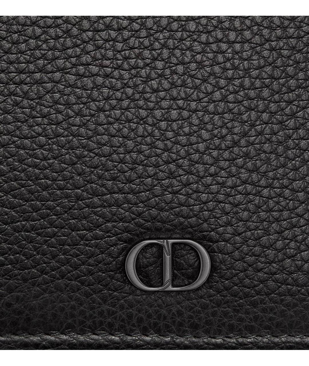 CHRISTIAN DIOR Черный кардхолдер, фото 6