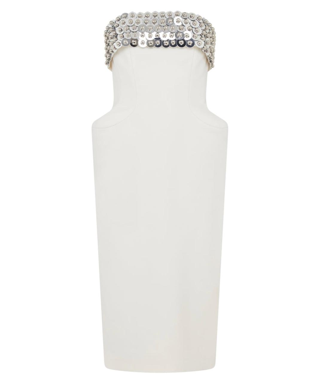 DAVID KOMA Белое коктейльное платье, фото 1