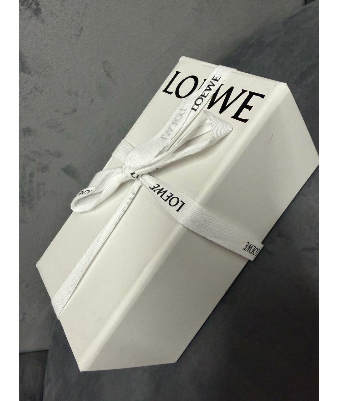 LOEWE Бордовые металлические солнцезащитные очки, фото 4