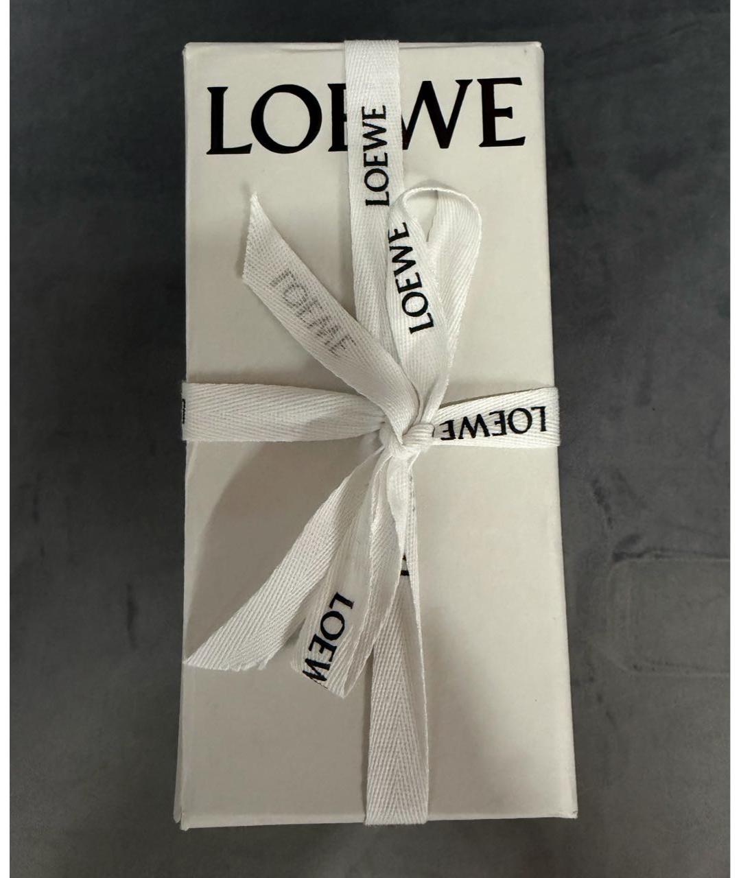 LOEWE Бордовые металлические солнцезащитные очки, фото 5