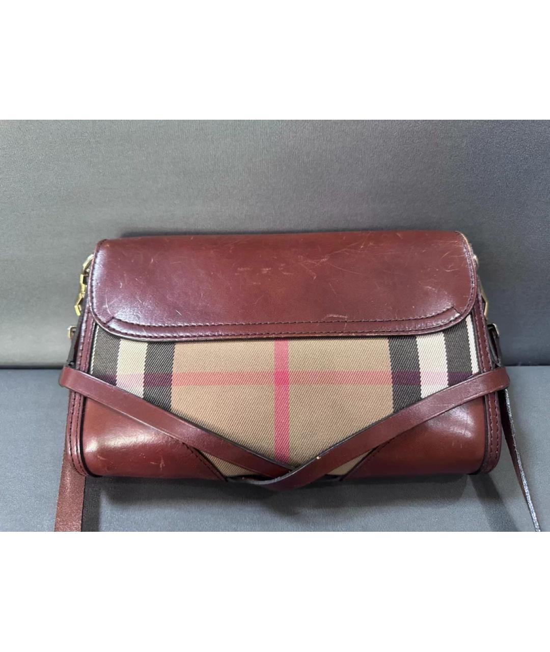 BURBERRY Мульти кожаная сумка с короткими ручками, фото 2