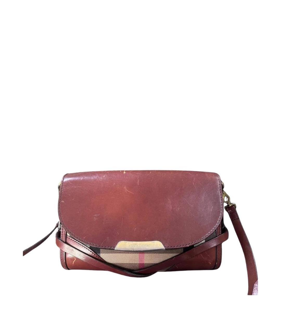 BURBERRY Мульти кожаная сумка с короткими ручками, фото 1