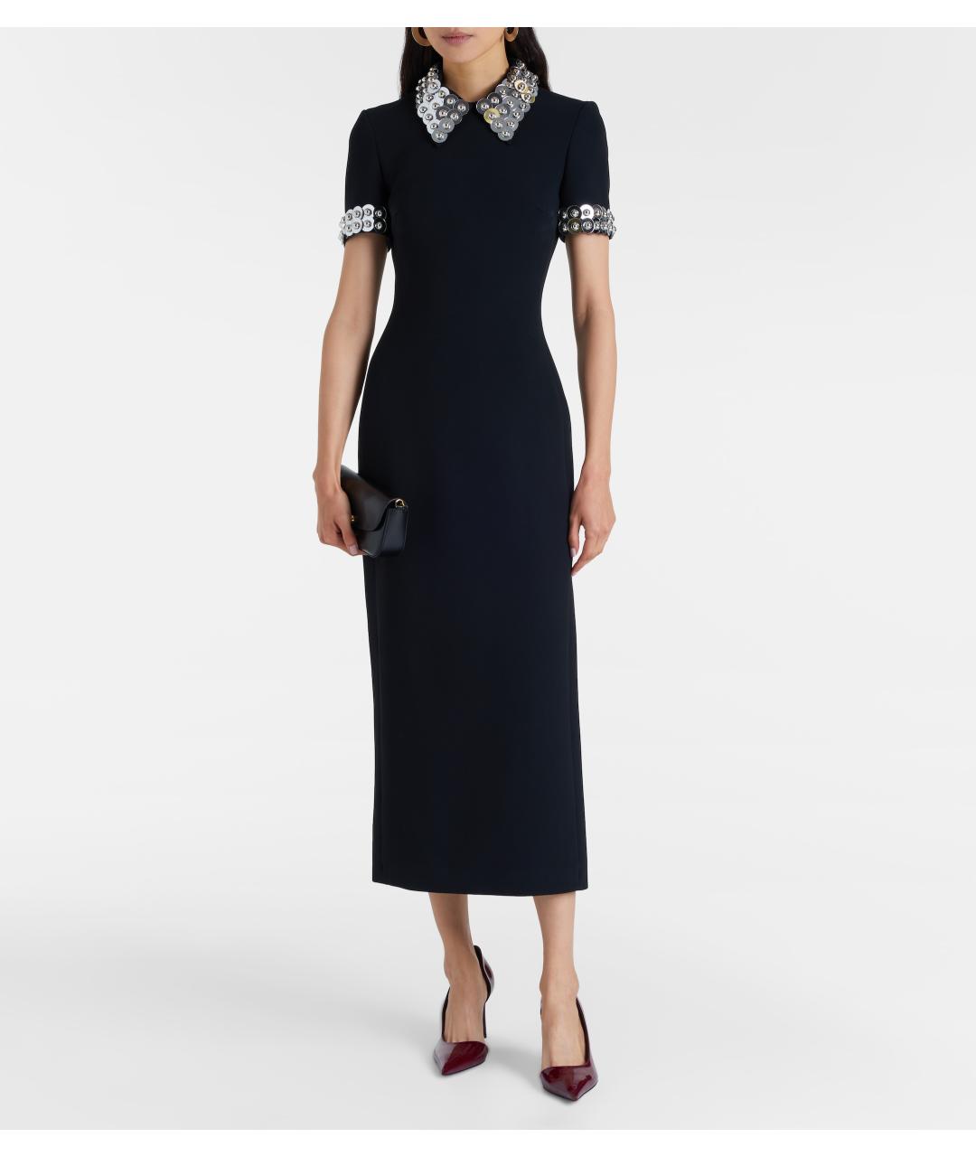 DAVID KOMA Черное коктейльное платье, фото 6