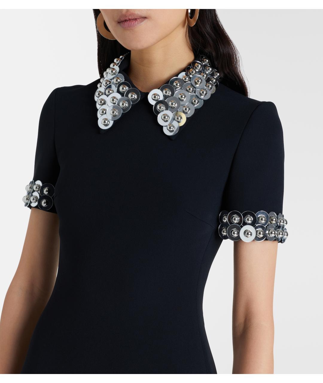 DAVID KOMA Черное коктейльное платье, фото 8