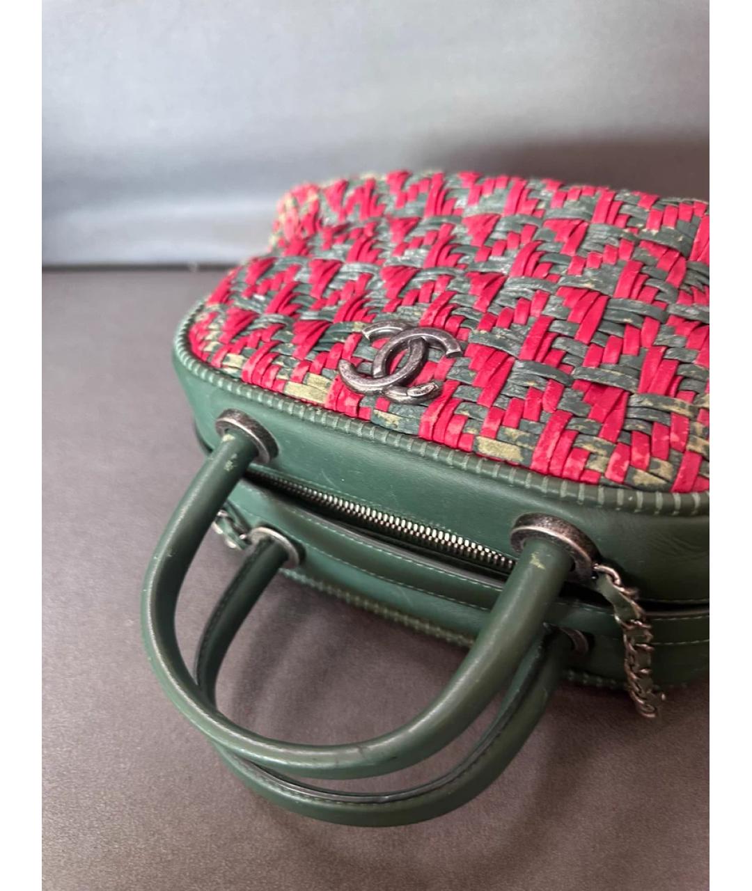 CHANEL Мульти пелетеная сумка с короткими ручками, фото 5