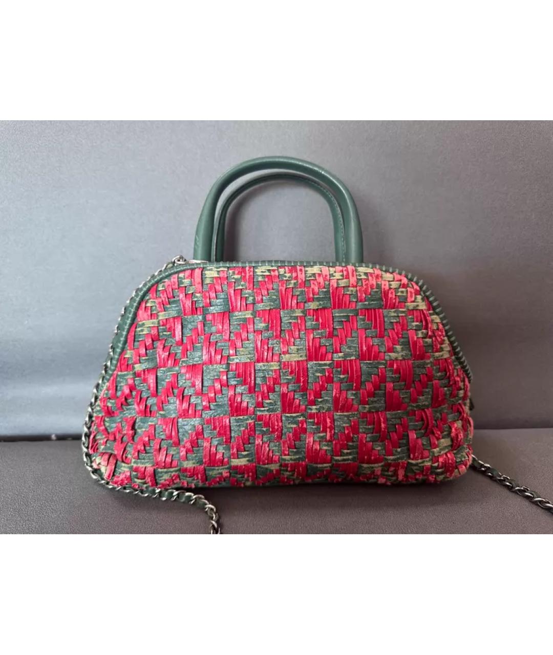 CHANEL Мульти пелетеная сумка с короткими ручками, фото 10