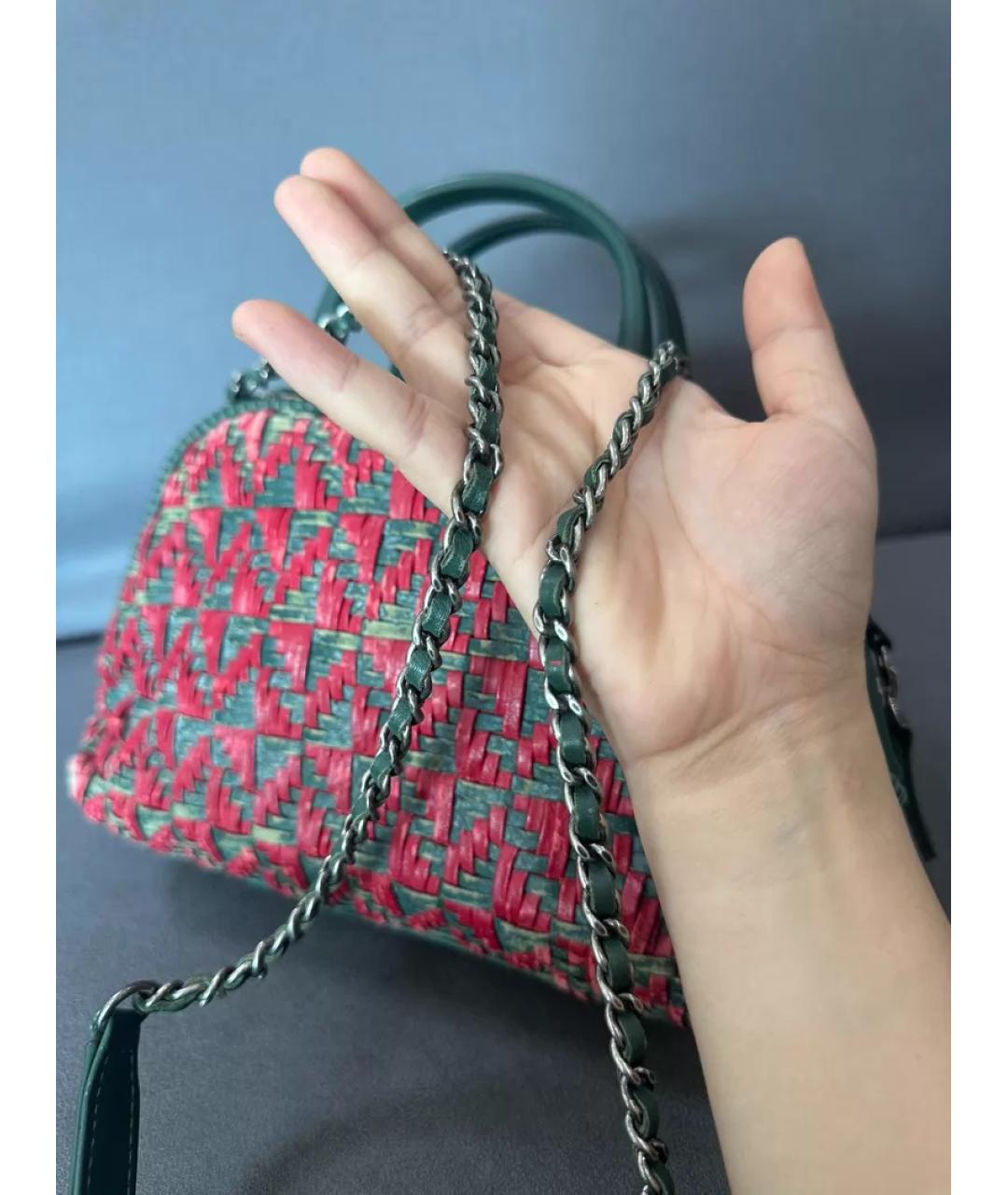 CHANEL Мульти пелетеная сумка с короткими ручками, фото 7