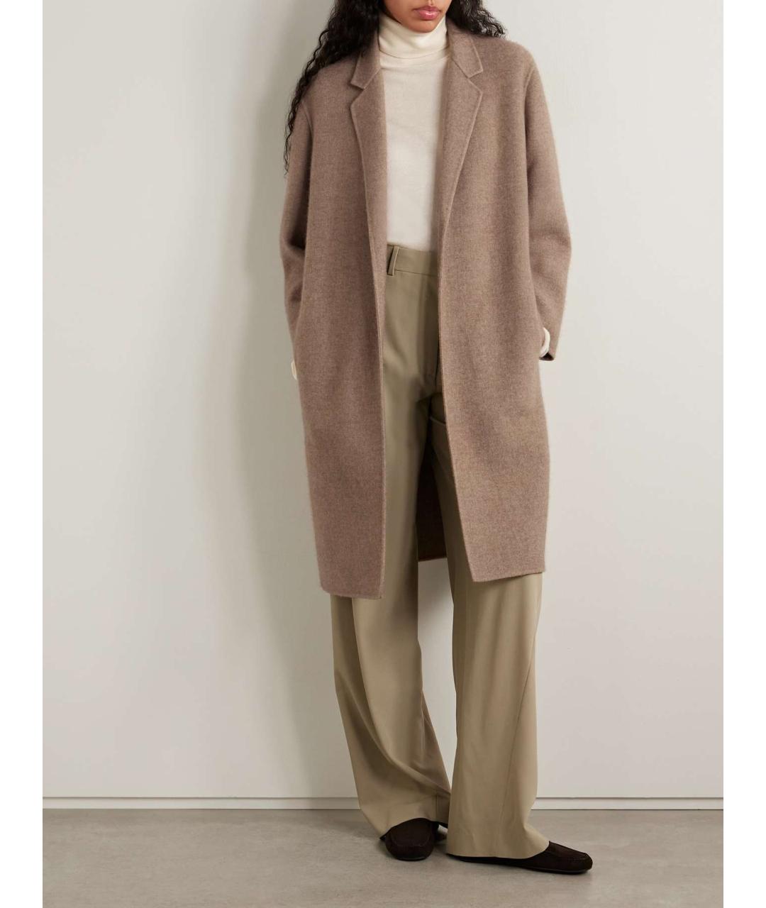 THE ROW Бежевое пальто, фото 2
