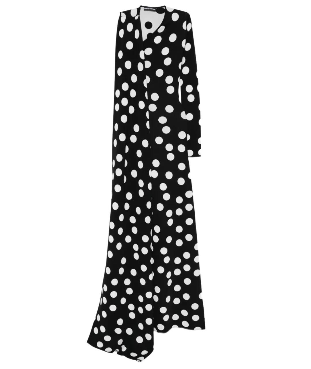 DAVID KOMA Черное коктейльное платье, фото 1