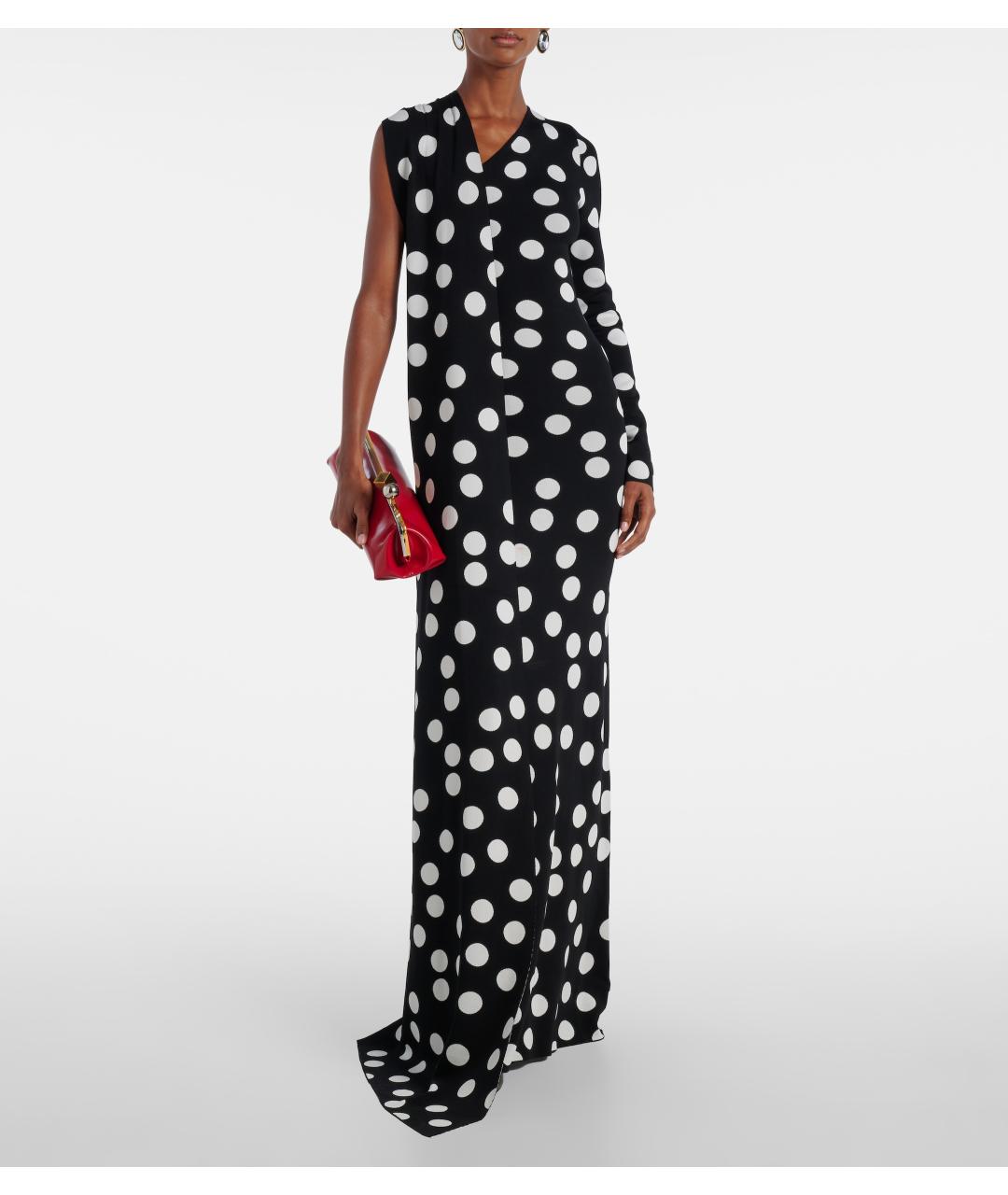 DAVID KOMA Черное коктейльное платье, фото 2