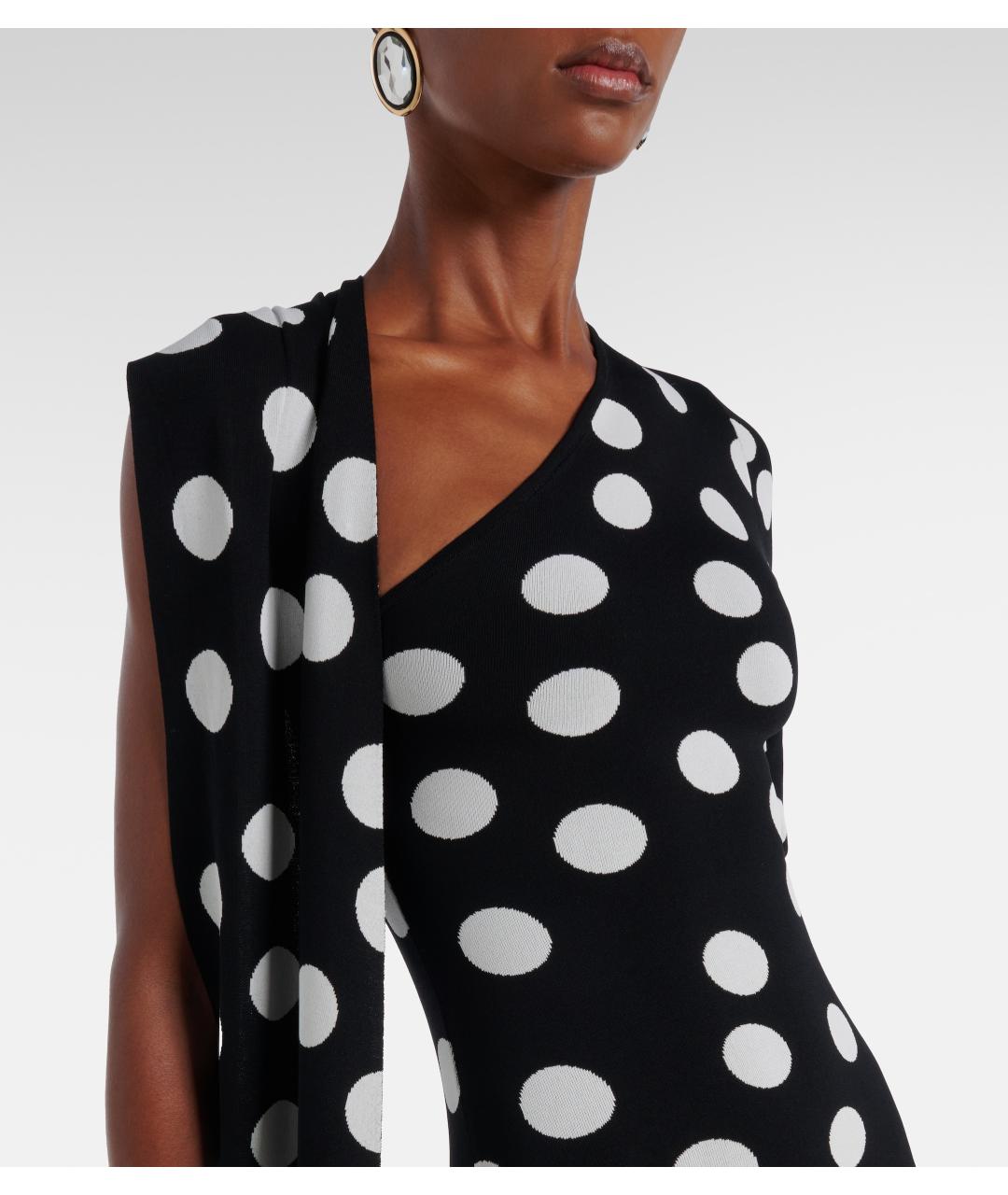 DAVID KOMA Черное коктейльное платье, фото 4