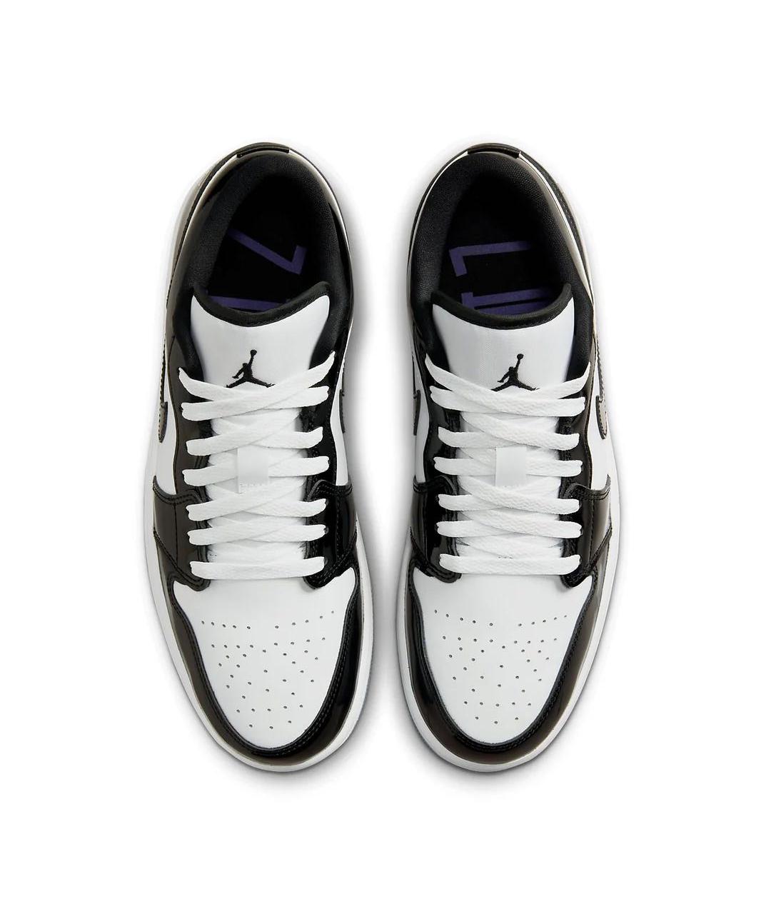 JORDAN Мульти низкие кроссовки / кеды из лакированной кожи, фото 3