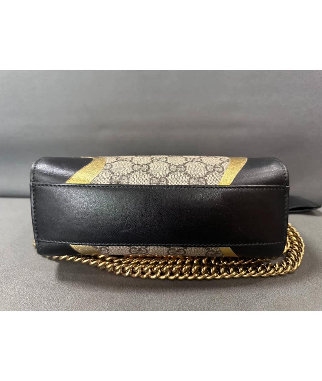 GUCCI Серая тканевая сумка через плечо, фото 3