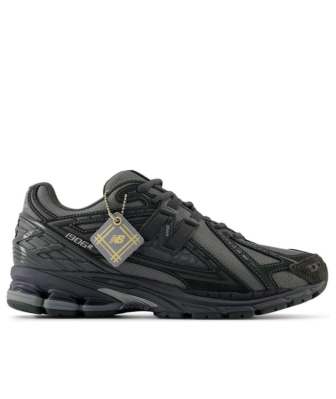 NEW BALANCE Серые текстильные низкие кроссовки / кеды, фото 1