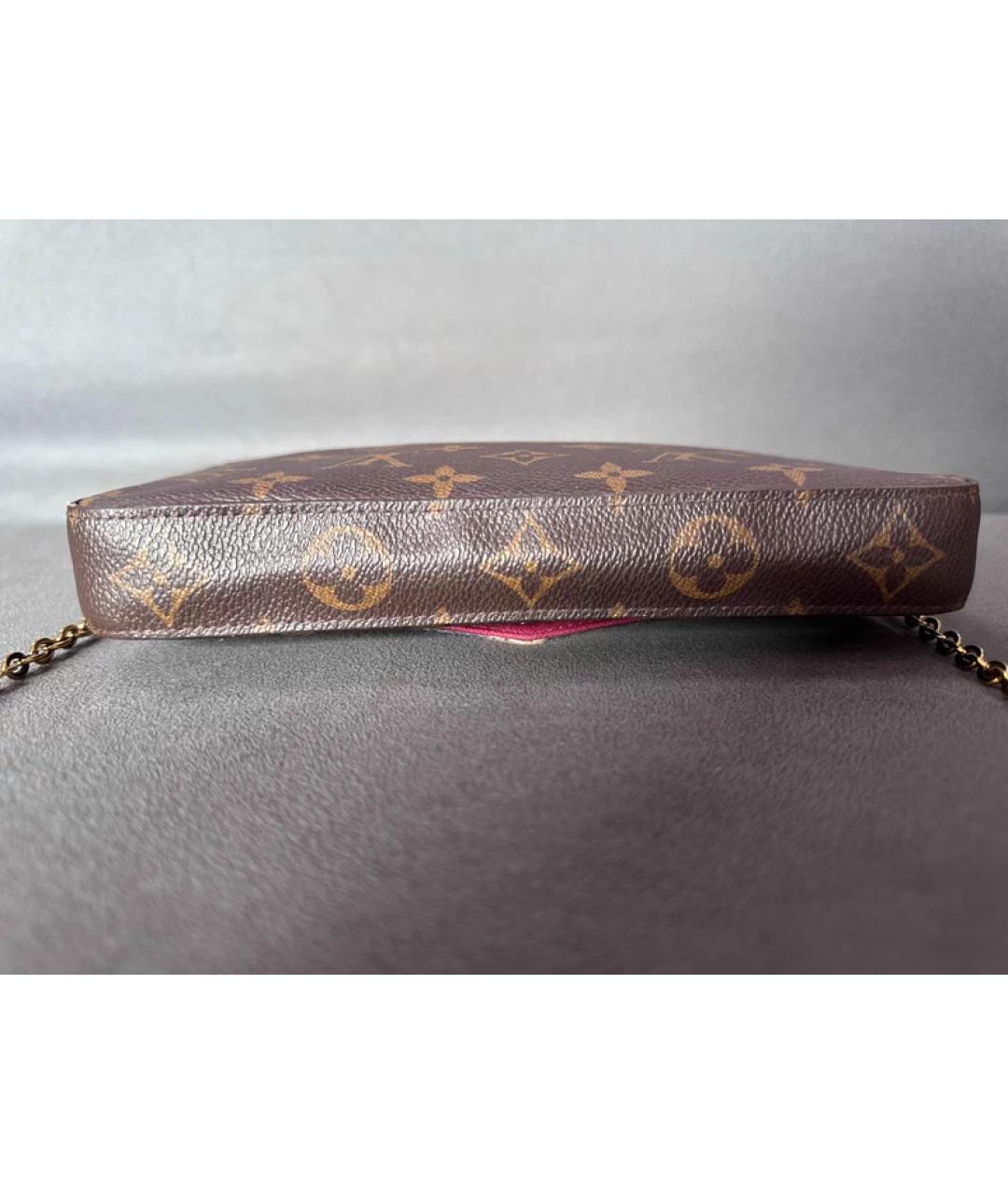 LOUIS VUITTON Коричневая сумка через плечо, фото 3