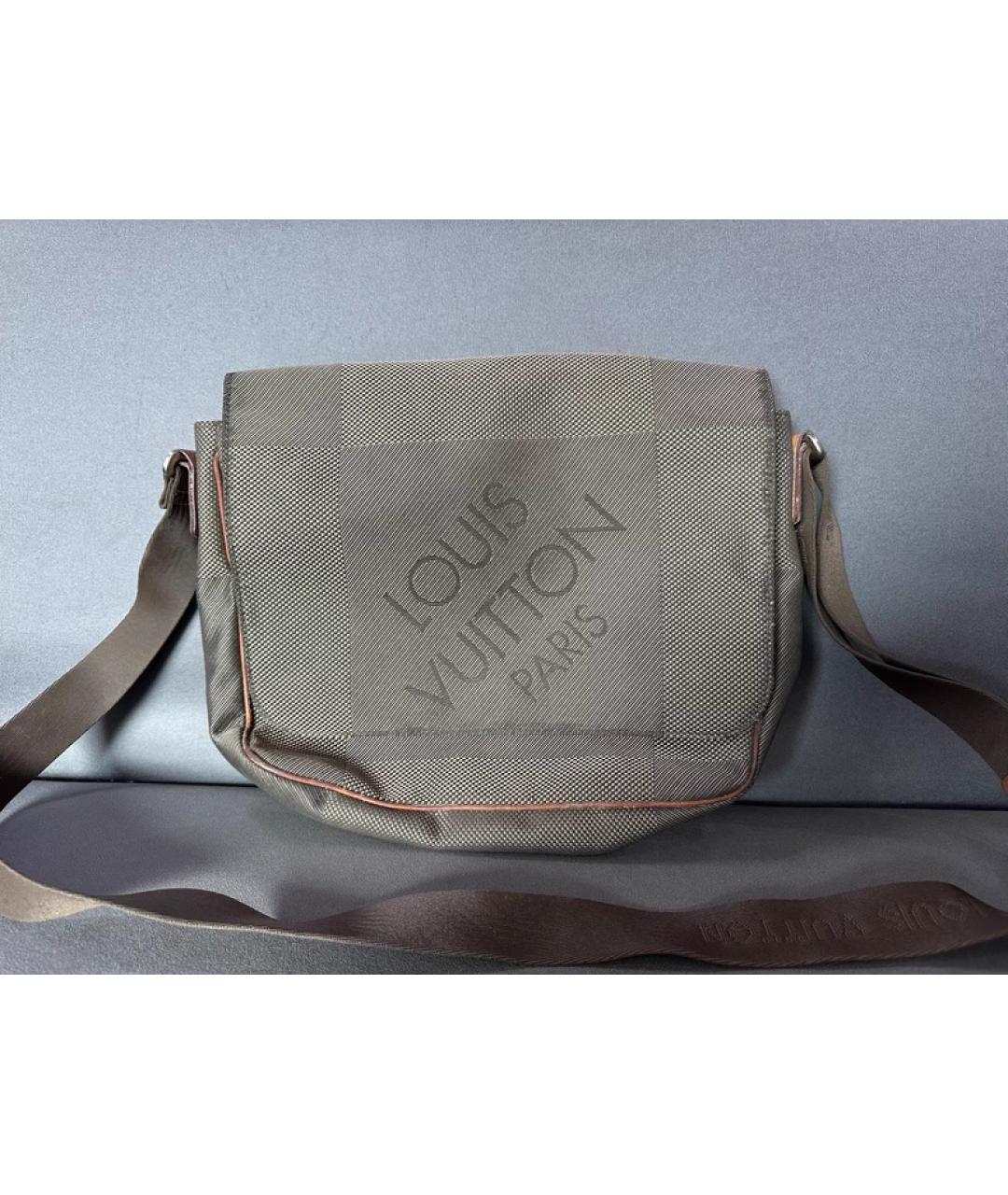 LOUIS VUITTON Коричневая сумка через плечо, фото 8
