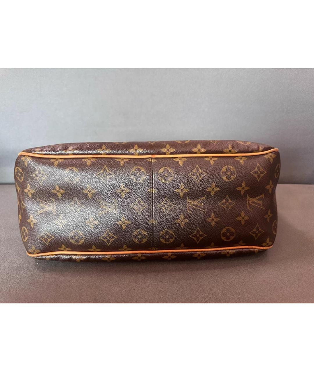 LOUIS VUITTON Коричневая сумка с короткими ручками, фото 2