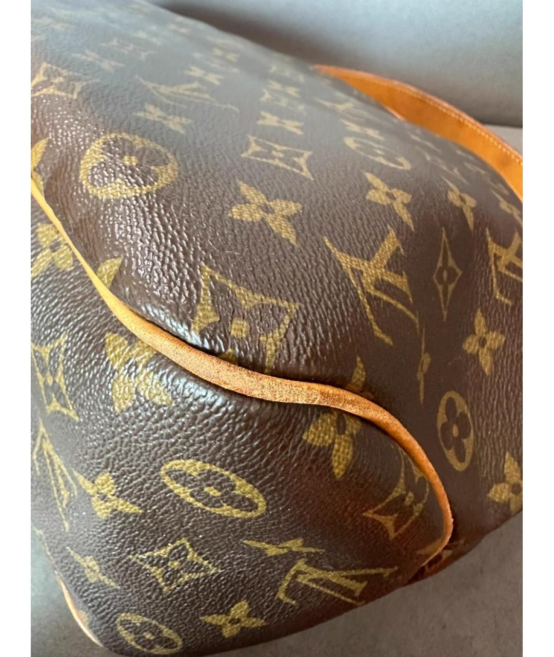 LOUIS VUITTON Коричневая сумка с короткими ручками, фото 3