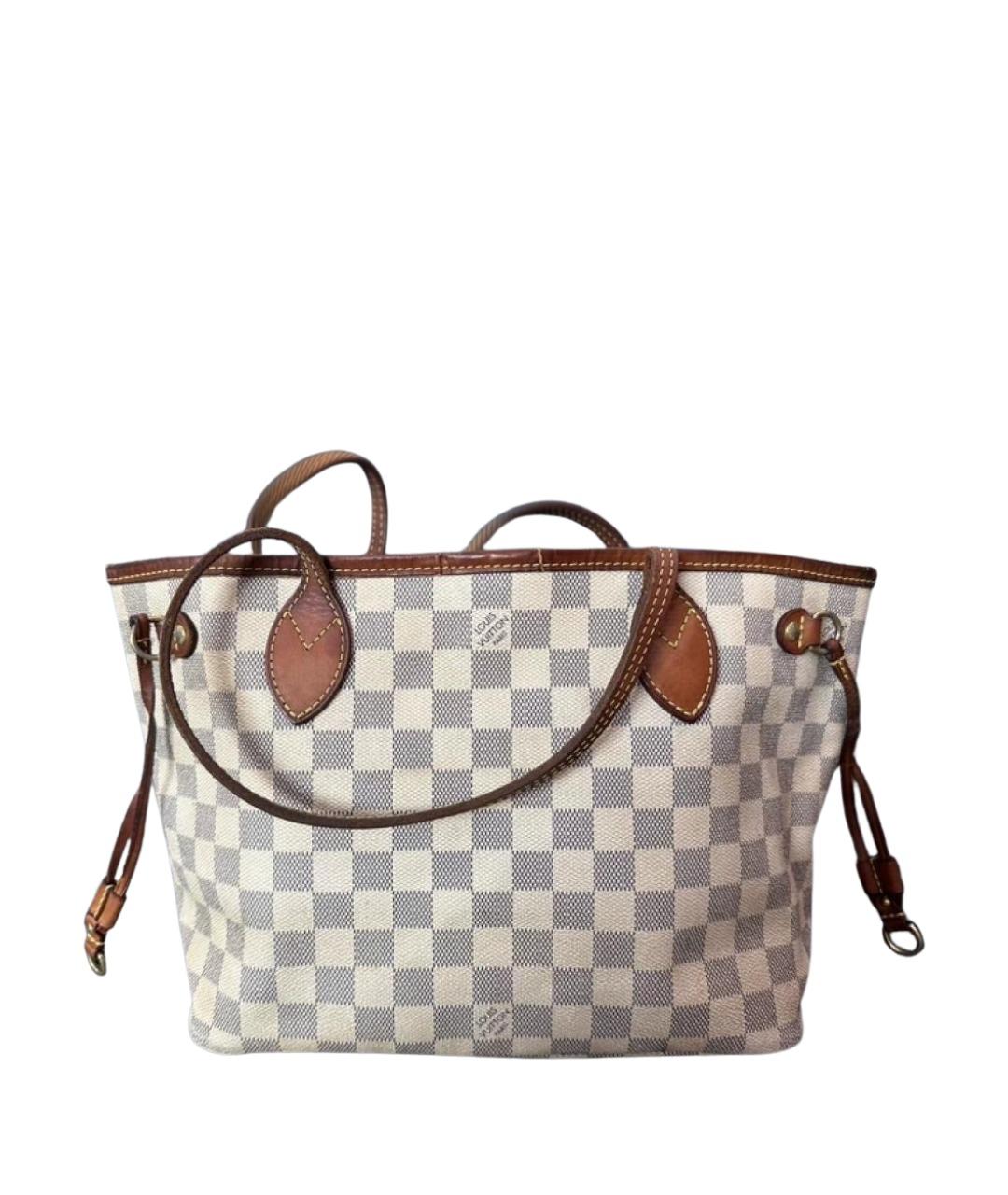 LOUIS VUITTON Белая сумка с короткими ручками, фото 1