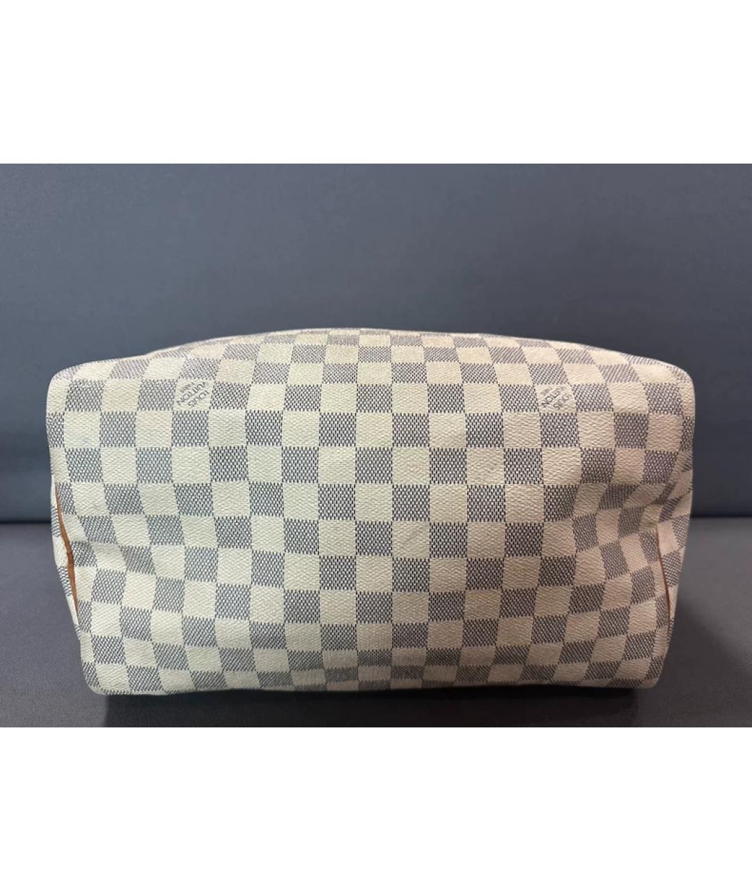 LOUIS VUITTON Белая сумка с короткими ручками, фото 2