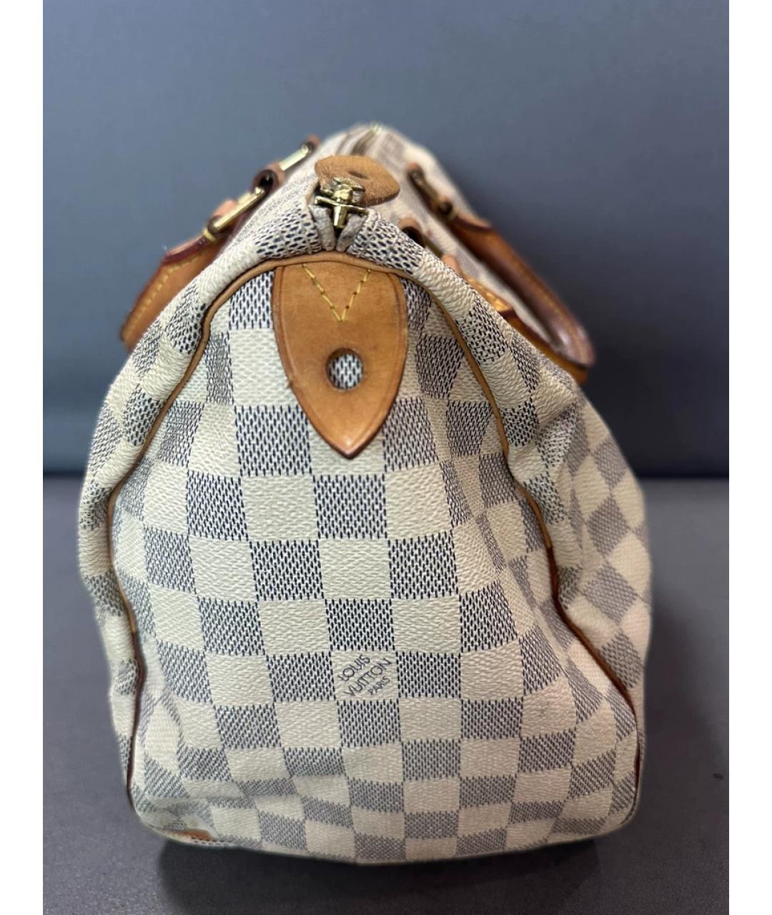 LOUIS VUITTON Белая сумка с короткими ручками, фото 4