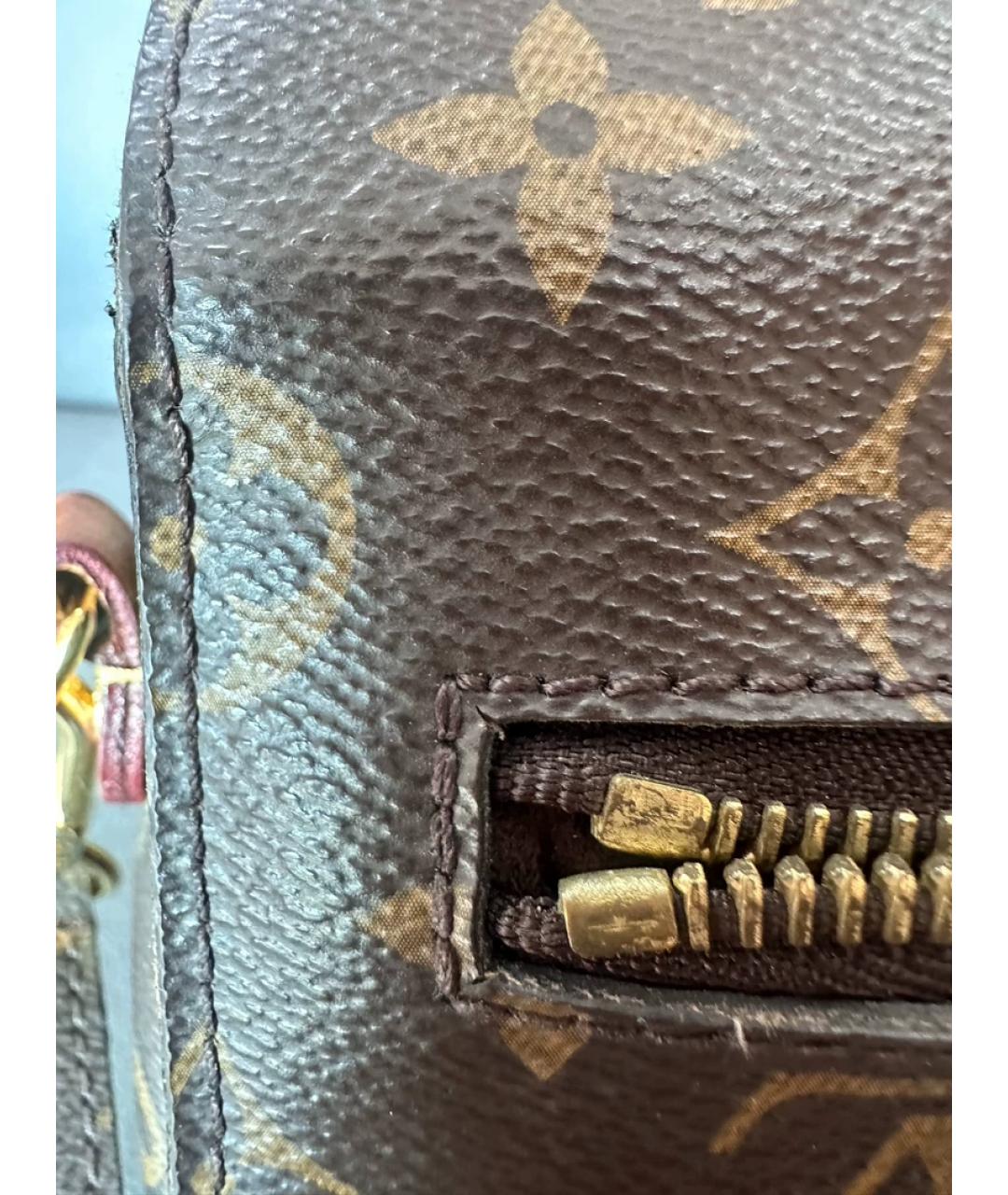 LOUIS VUITTON Коричневая сумка через плечо, фото 3