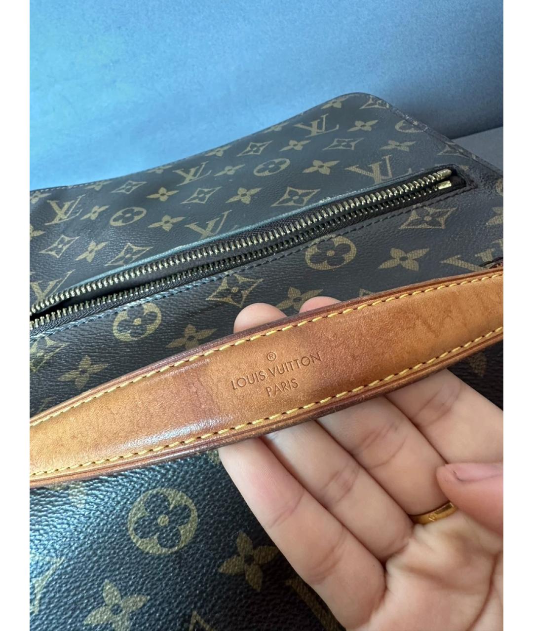 LOUIS VUITTON Коричневая сумка через плечо, фото 7