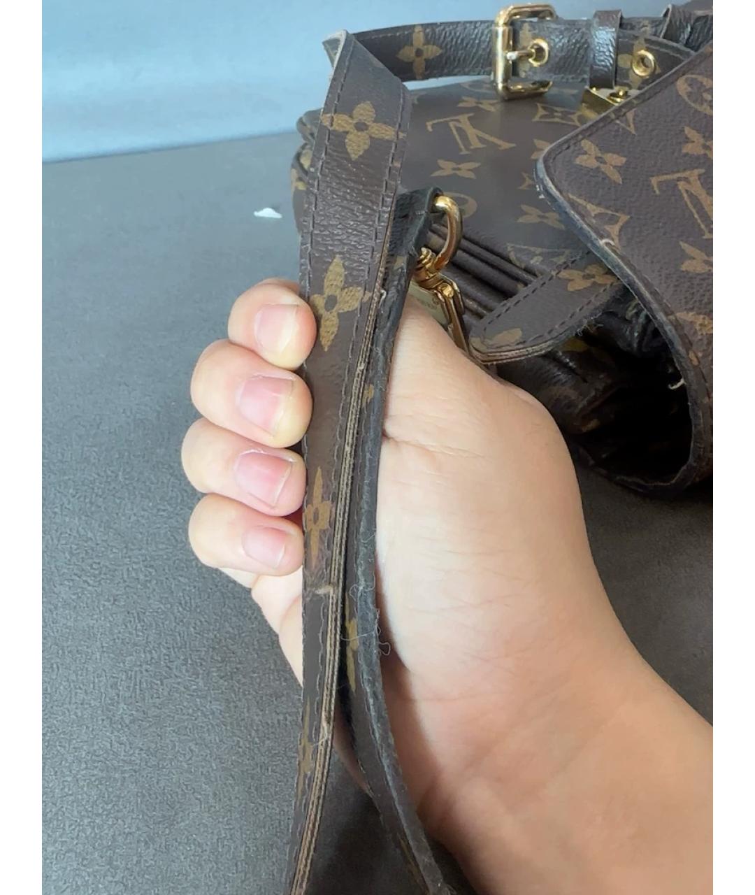 LOUIS VUITTON Коричневая сумка через плечо, фото 8