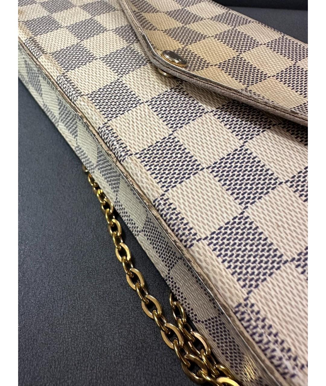 LOUIS VUITTON Белая сумка с короткими ручками, фото 4