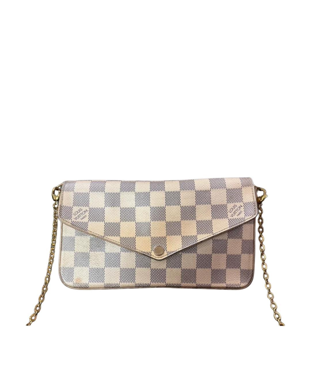 LOUIS VUITTON Белая сумка с короткими ручками, фото 1