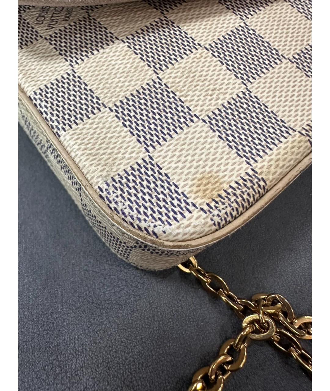 LOUIS VUITTON Белая сумка с короткими ручками, фото 3