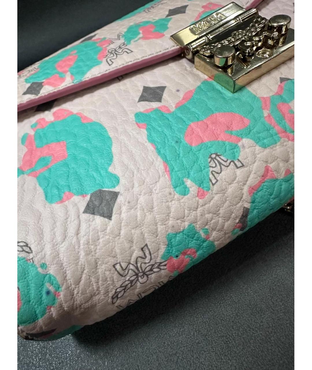 MCM Мульти кожаная сумка через плечо, фото 5