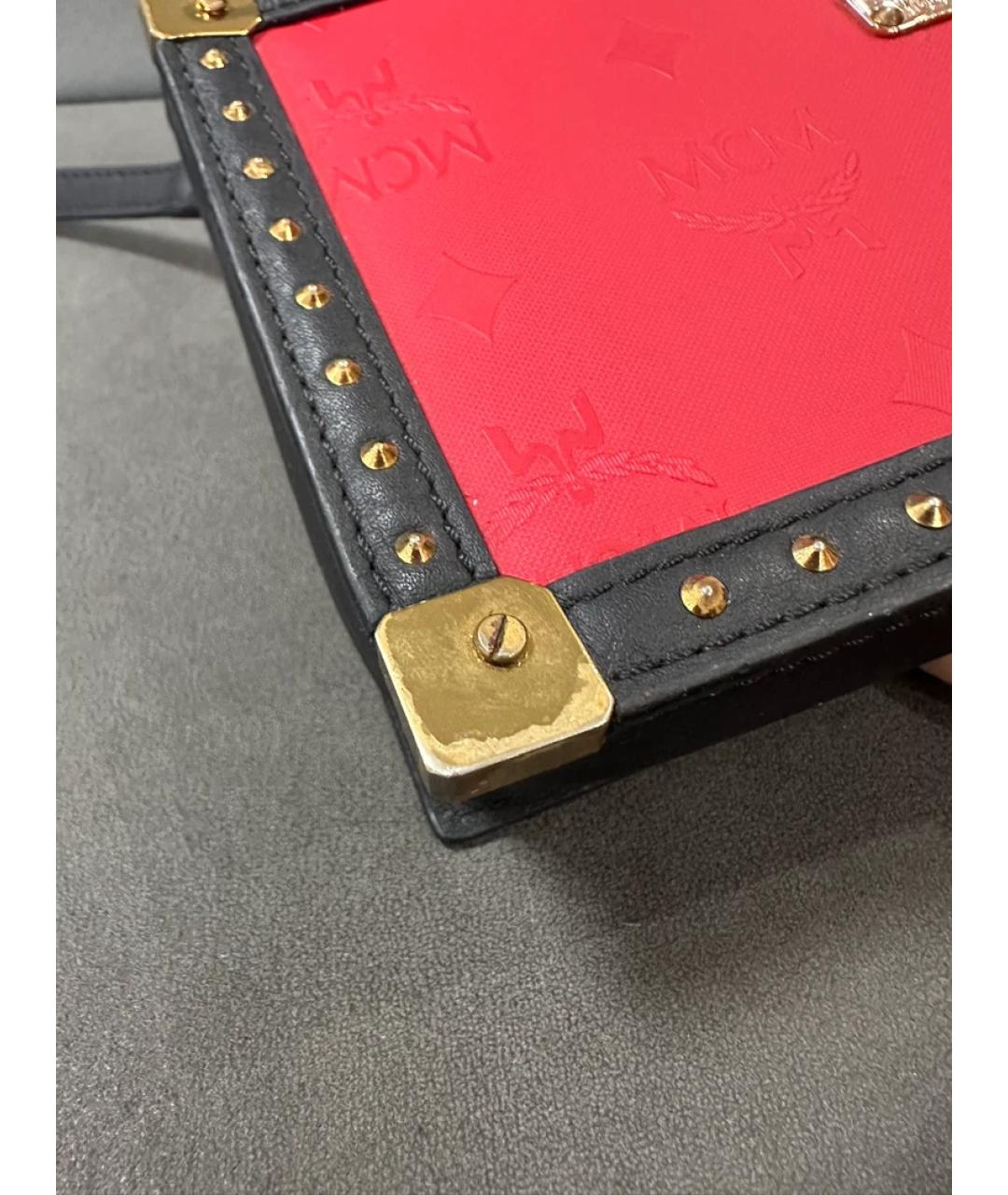 MCM Красная сумка через плечо, фото 2