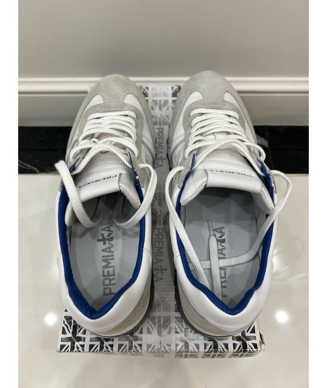 PREMIATA Белые низкие кроссовки / кеды, фото 2
