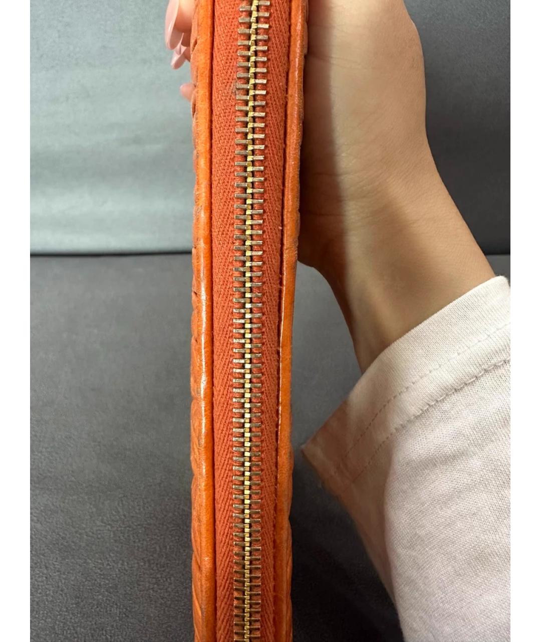 MIU MIU Коричневый кожаный кошелек, фото 6