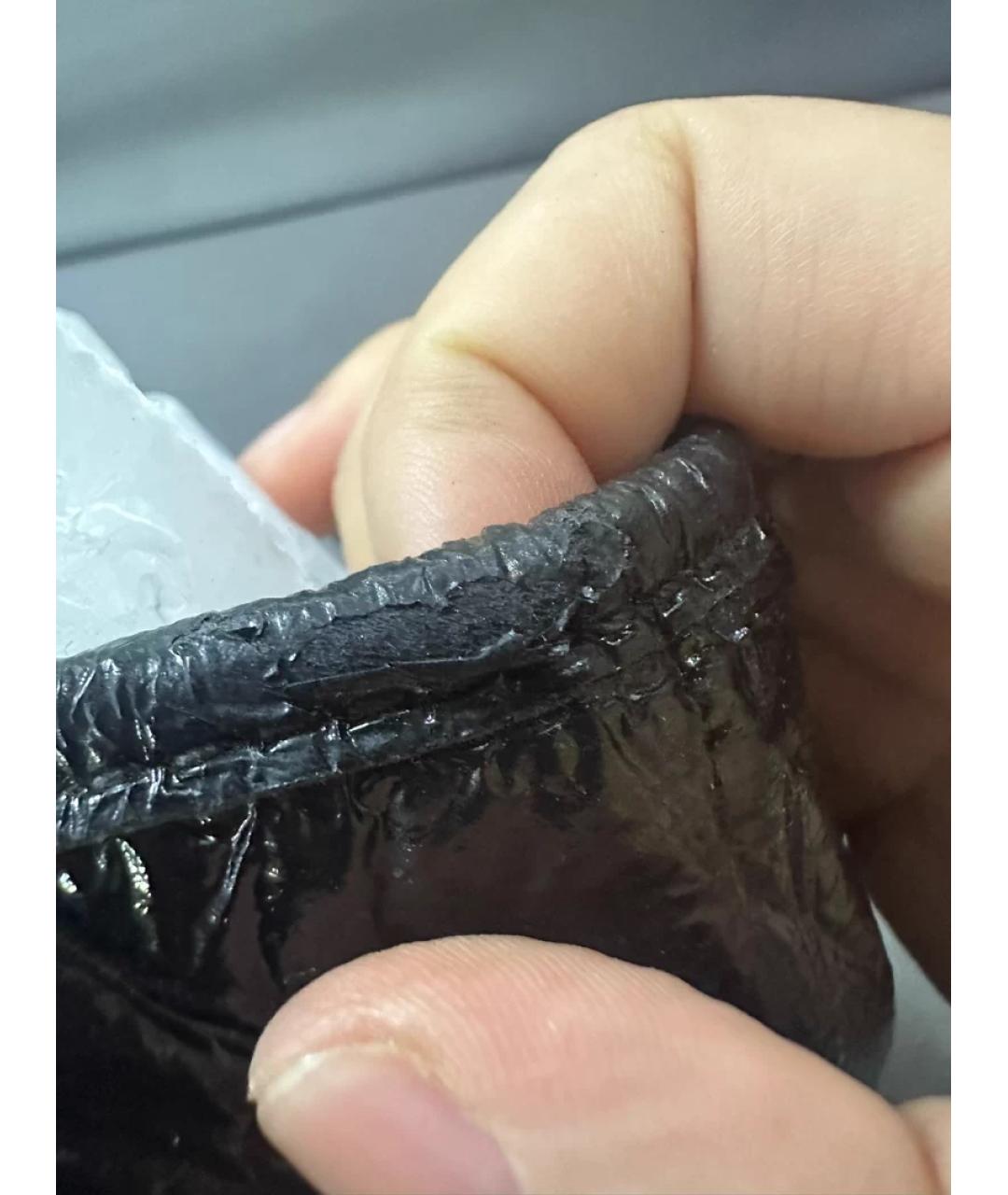 MIU MIU Черная кожаная сумка с короткими ручками, фото 6