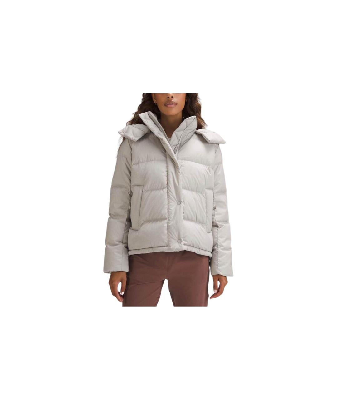 Lululemon Серая полиамидовая куртка, фото 3