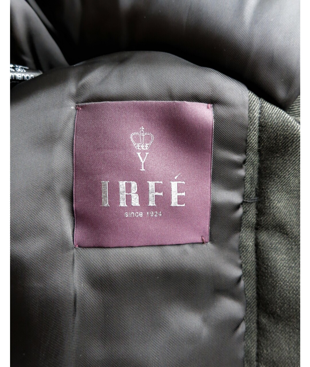 IRFE Хаки шерстяная куртка, фото 6