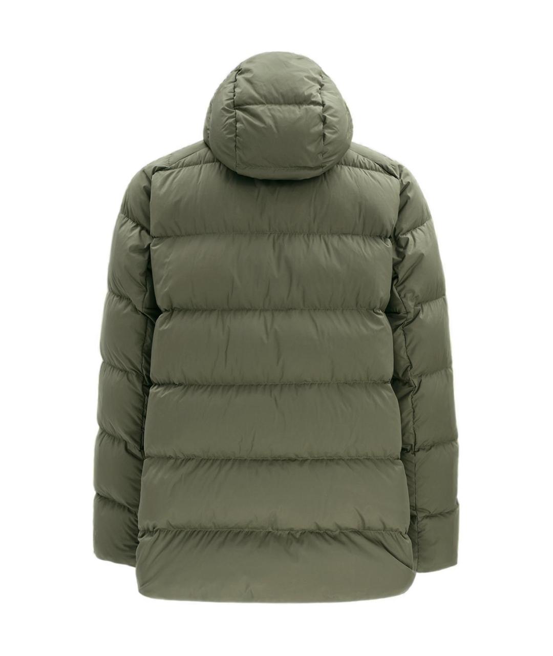 Lululemon Хаки полиамидовая куртка, фото 2