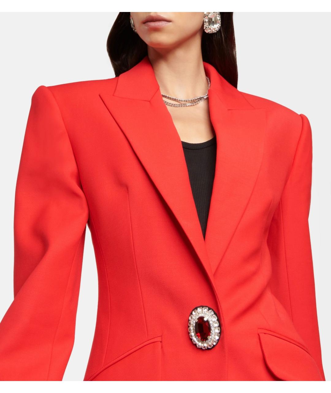 DAVID KOMA Красный жакет/пиджак, фото 8