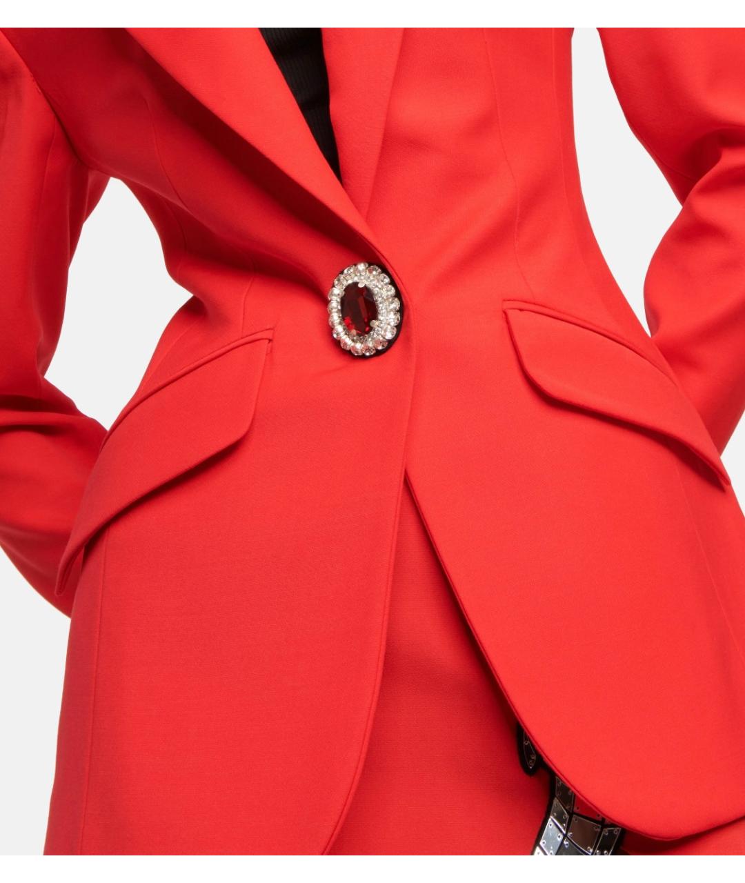 DAVID KOMA Красный жакет/пиджак, фото 7