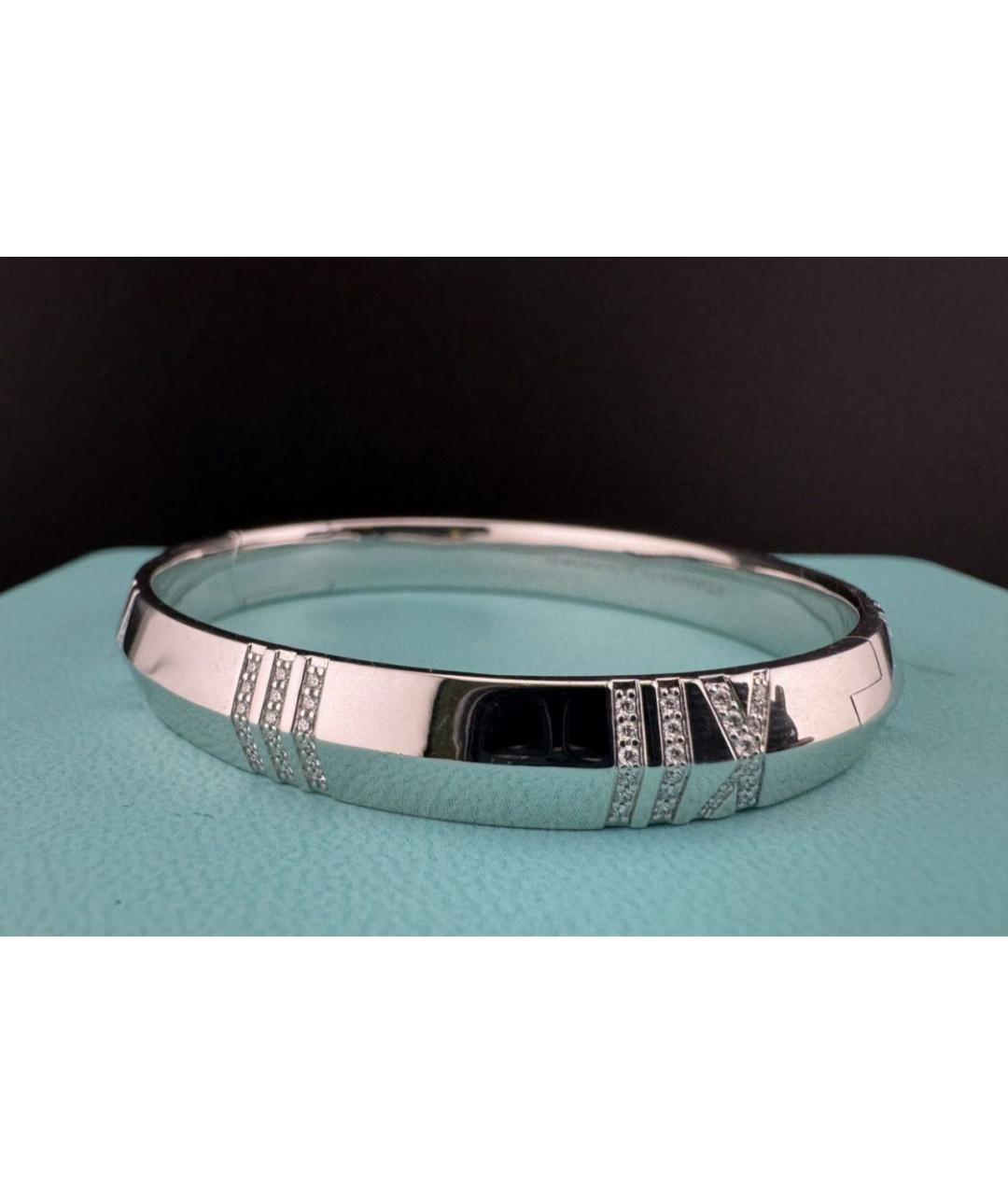 TIFFANY&CO Серебрянный браслет из белого золота, фото 9