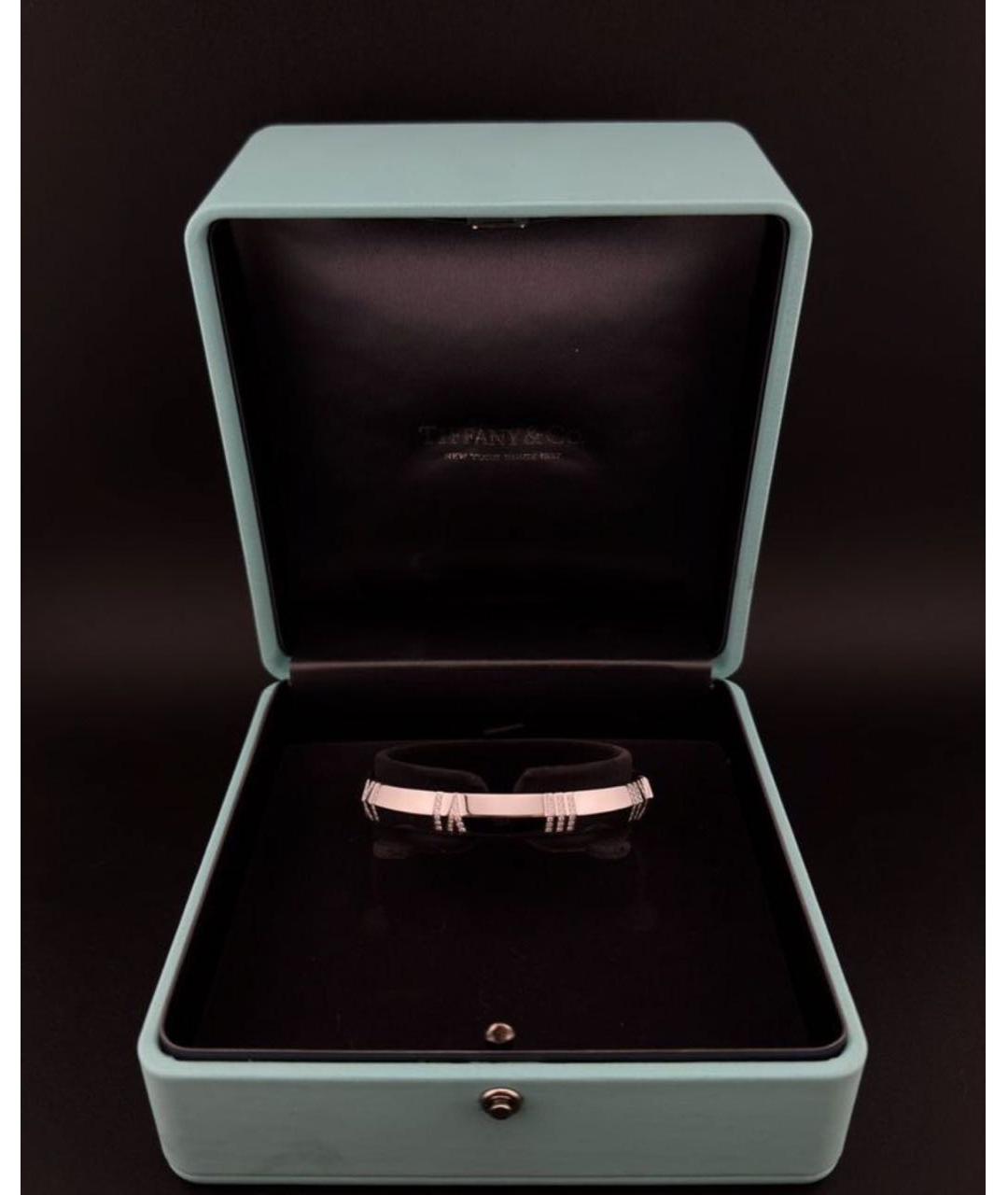 TIFFANY&CO Серебрянный браслет из белого золота, фото 7