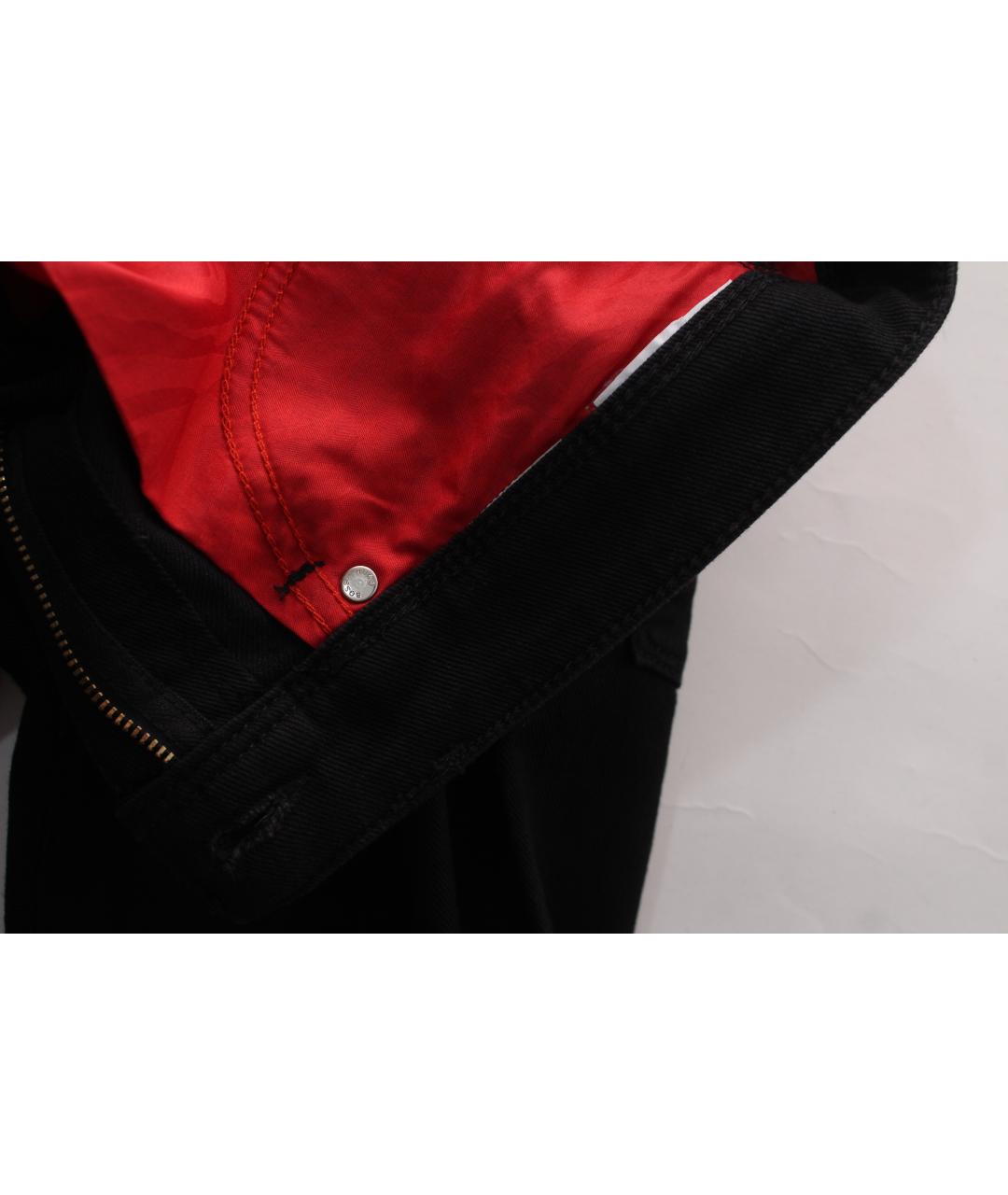 HUGO BOSS Черные хлопко-эластановые джинсы скинни, фото 8