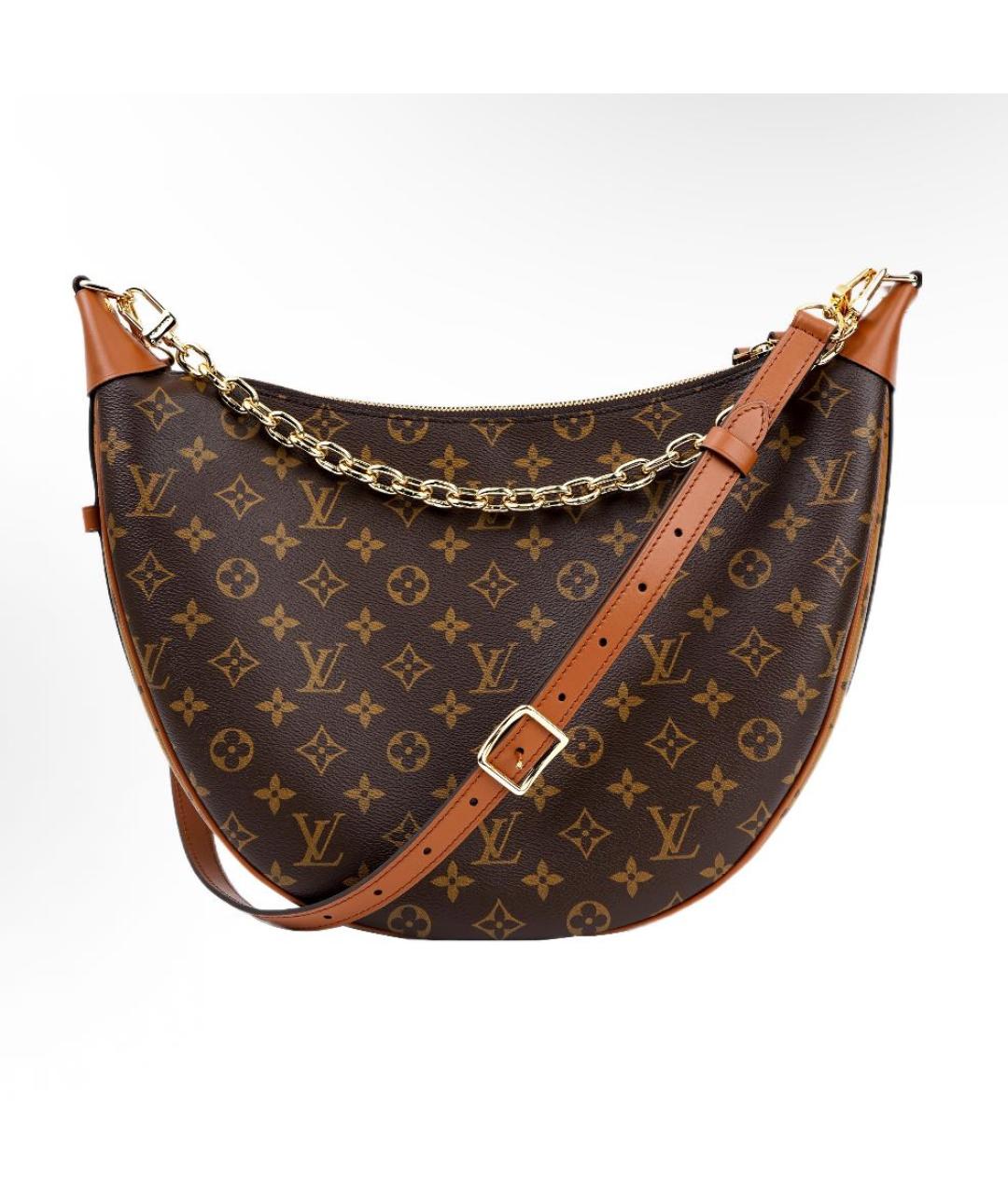 LOUIS VUITTON Коричневая сумка через плечо, фото 2