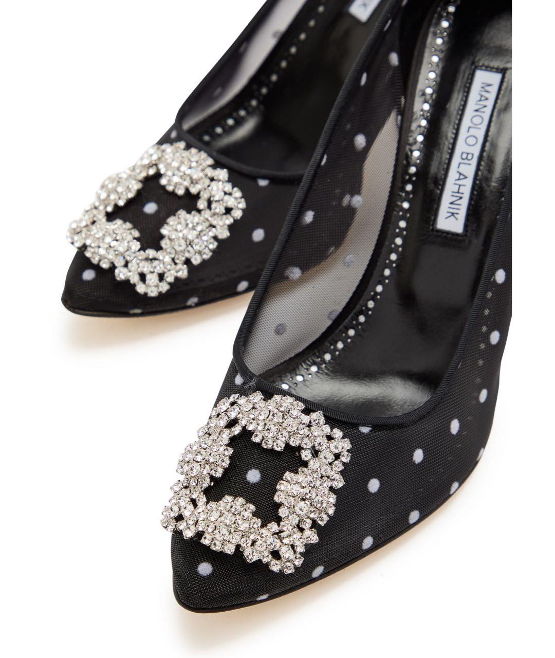 MANOLO BLAHNIK Черные туфли, фото 7