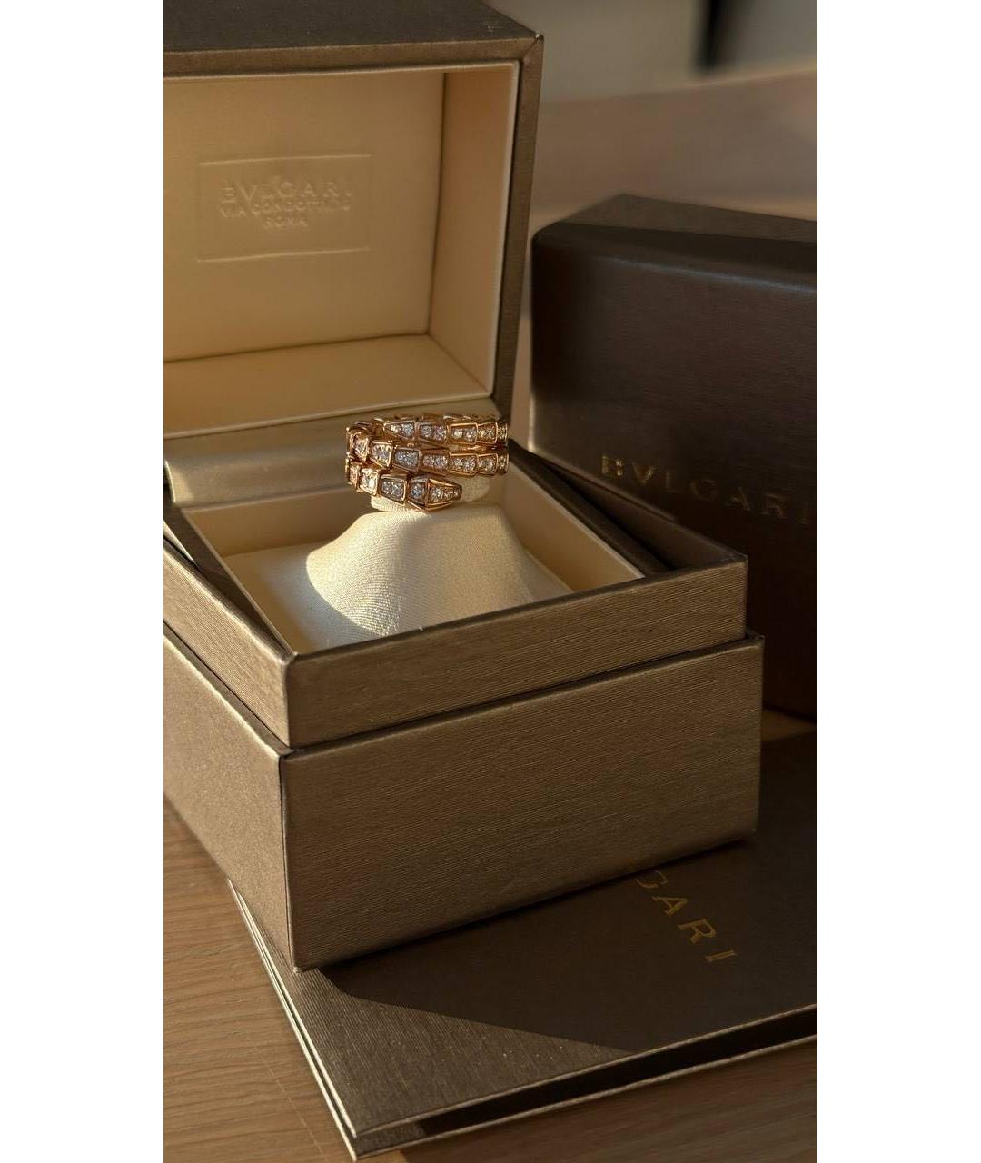 BVLGARI Золотое кольцо из розового золота, фото 6