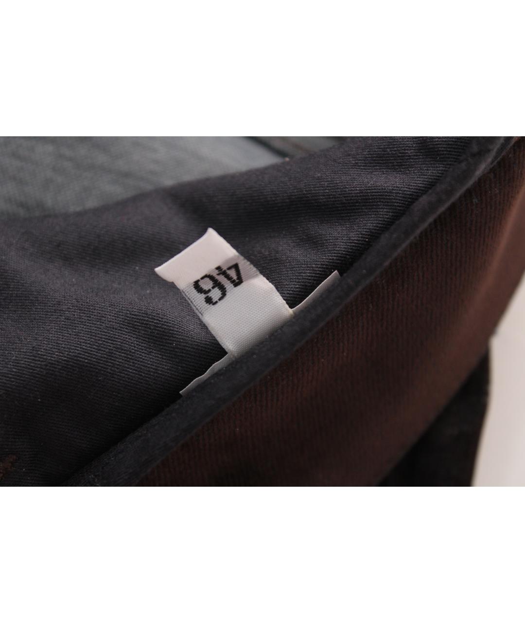 DOLCE&GABBANA Коричневые хлопко-эластановые джинсы скинни, фото 9