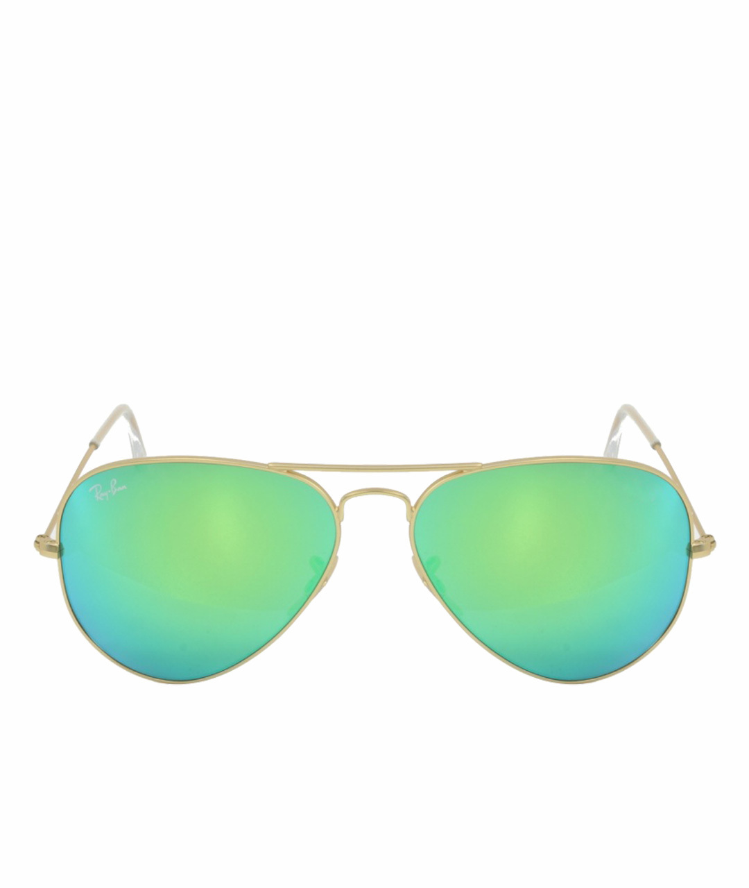 RAY BAN Зеленые солнцезащитные очки, фото 1