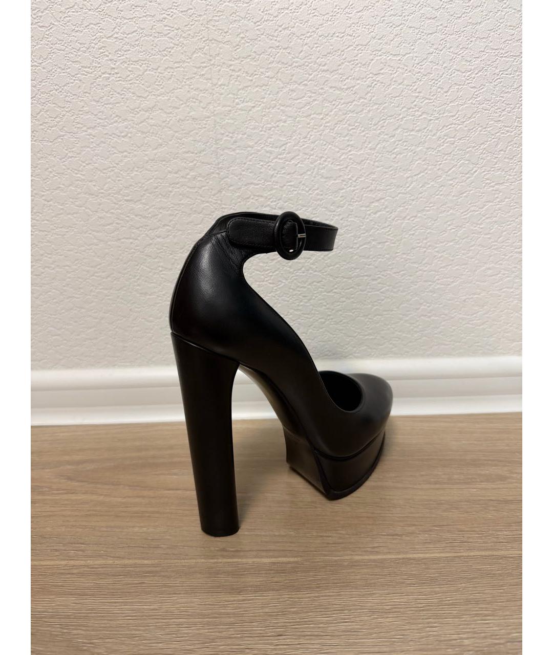 CASADEI Черные кожаные туфли, фото 4